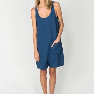 Ilana Kohn Gary Romper in Indigo L